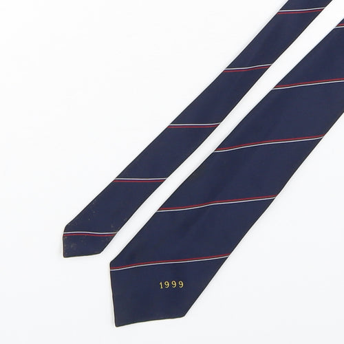 Filaspun Mens Multicoloured Striped Polyester Pointed Tie One Size - 1999