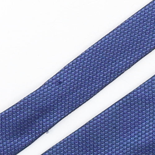 Stovel & Mason Mens Blue  Silk Pointed Tie One Size