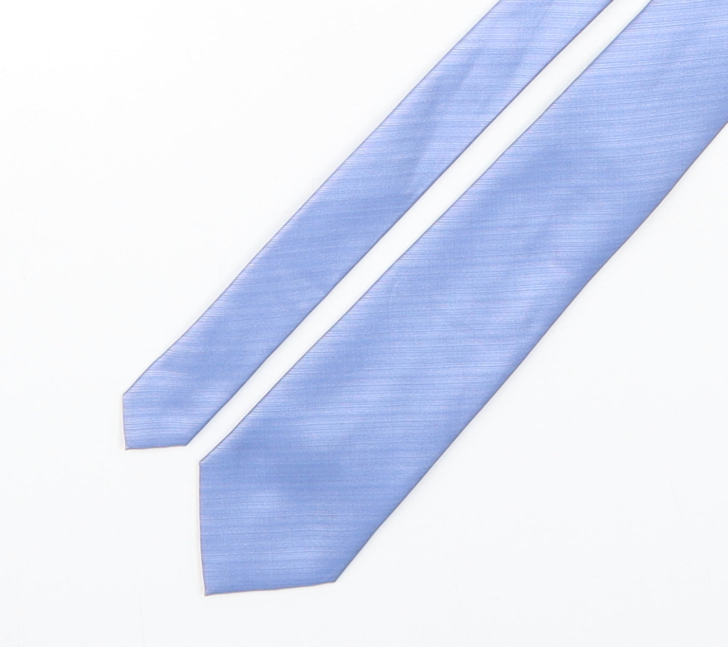 Scott&Taylor Mens Blue  Polyester Pointed Tie One Size