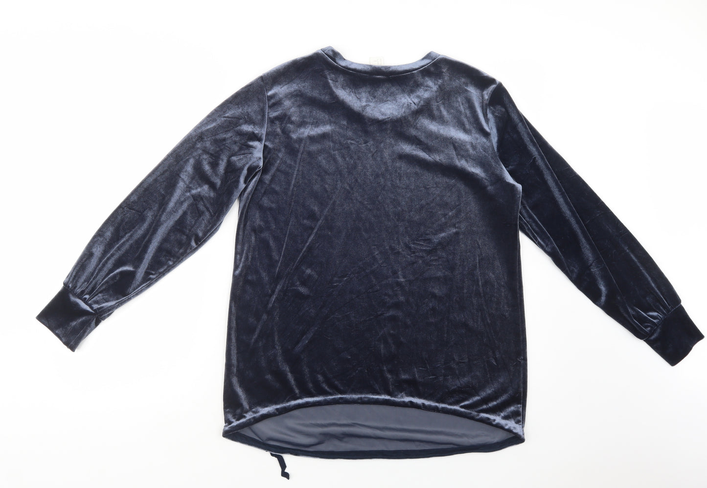 H&M Womens Blue  Polyester Top Lounge Set Size M   - Maternity
