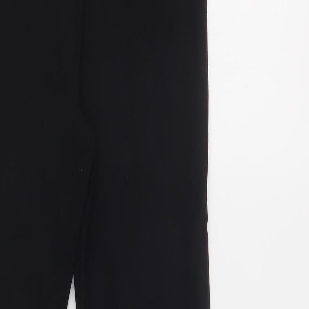New Look Womens Black  Viscose Jegging Trousers Size 10 L29 in Regular Zip