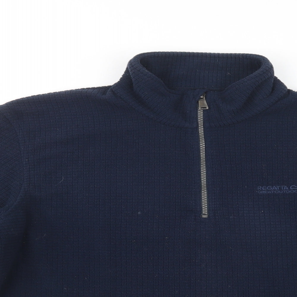 Regatta Mens Blue  Polyester Pullover Sweatshirt Size XL