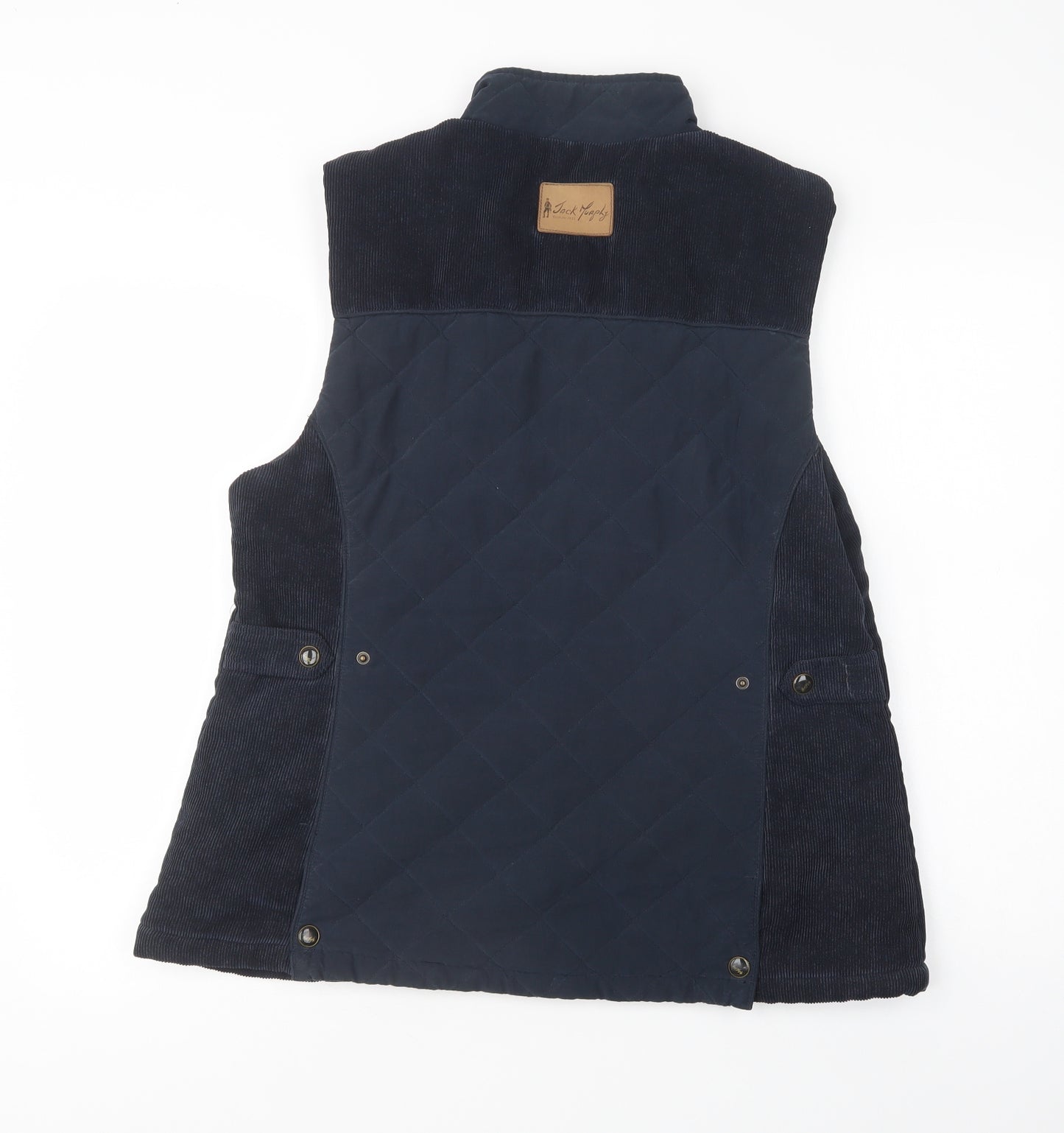 Jack Turply Womens Blue   Gilet Waistcoat Size 16  Snap