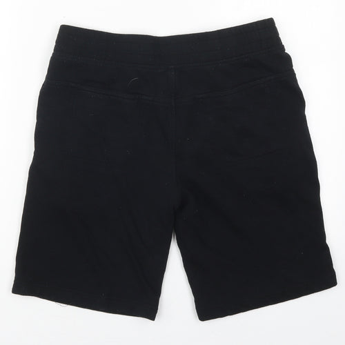 Jack&Jones Mens Black  Cotton Sweat Shorts Size L L9 in Regular