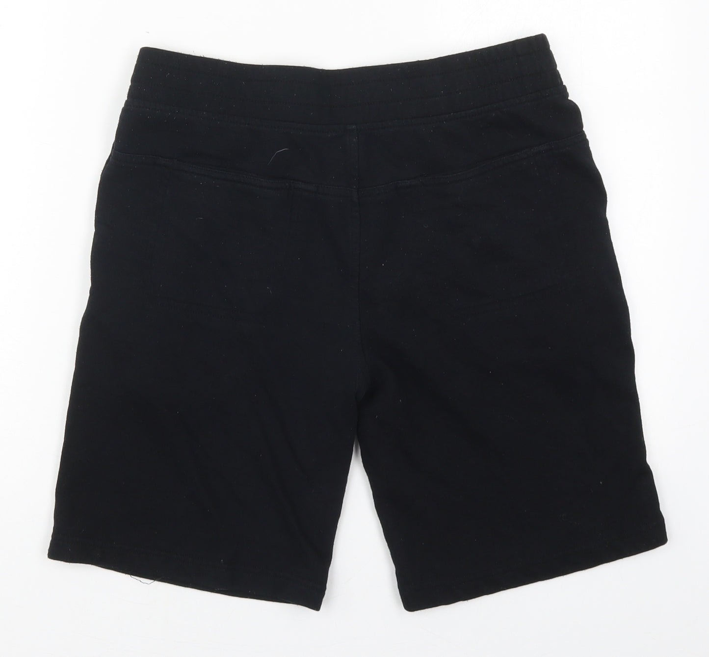 Jack&Jones Mens Black  Cotton Sweat Shorts Size L L9 in Regular