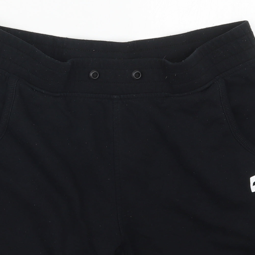 Jack&Jones Mens Black  Cotton Sweat Shorts Size L L9 in Regular