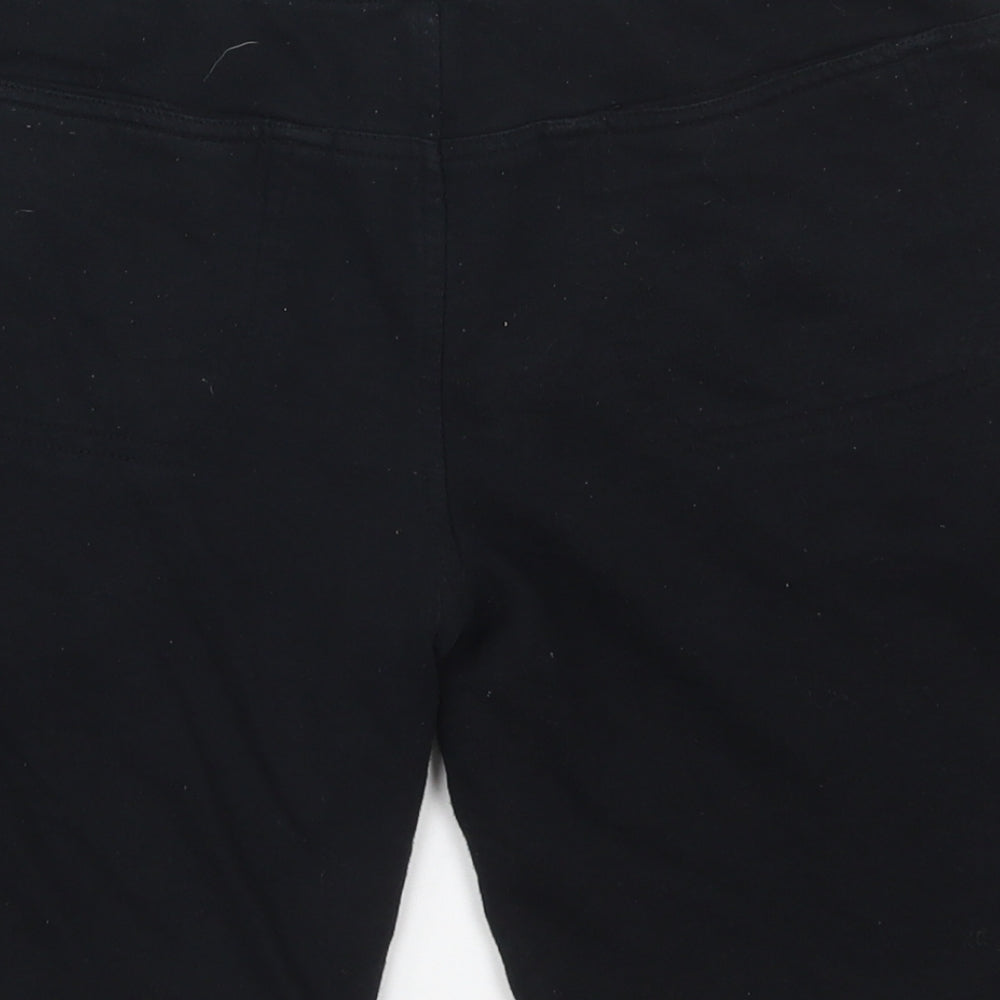Jack&Jones Mens Black  Cotton Sweat Shorts Size L L9 in Regular