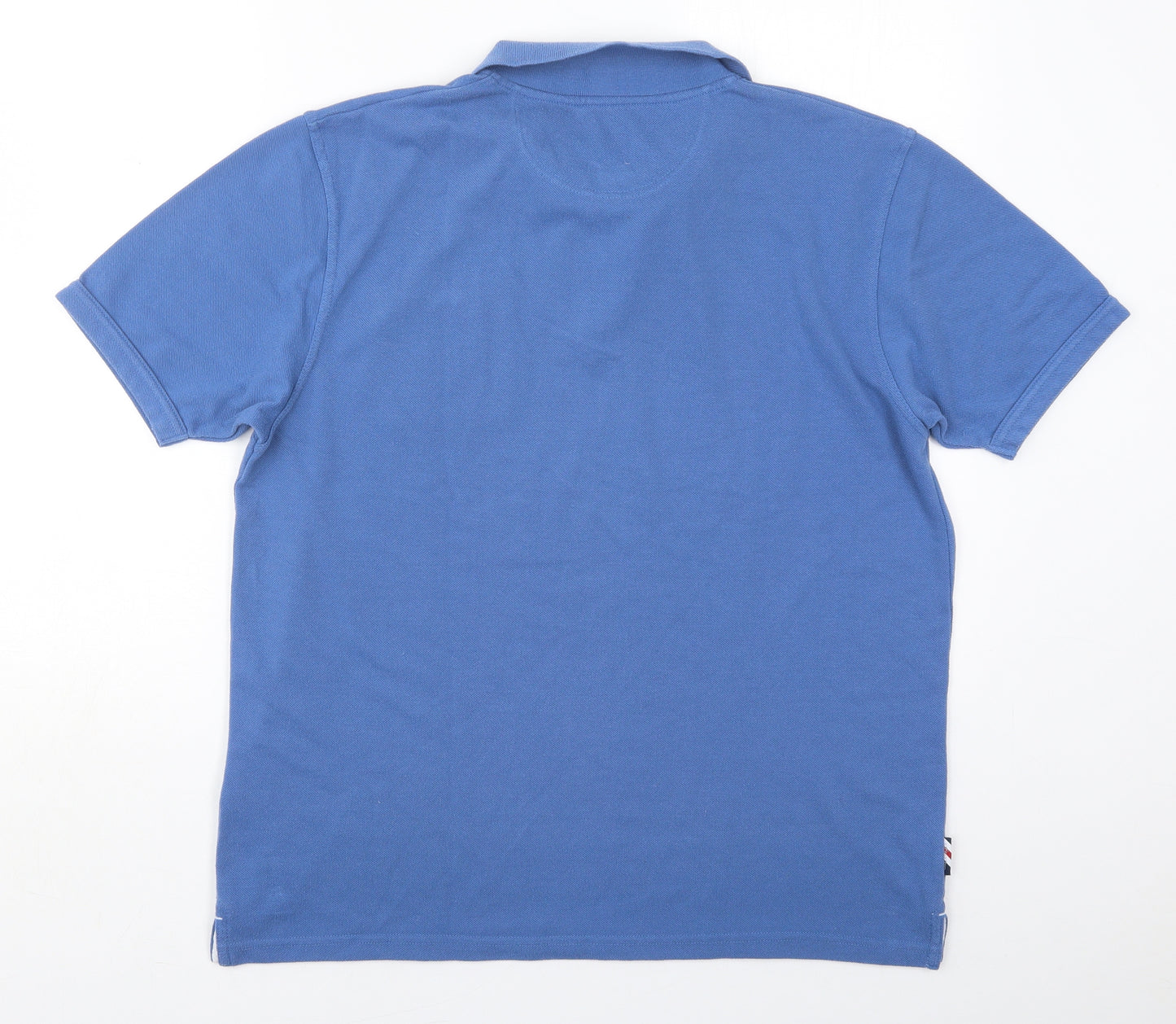 Slazenger Mens Blue  Polyester  T-Shirt Size M Collared