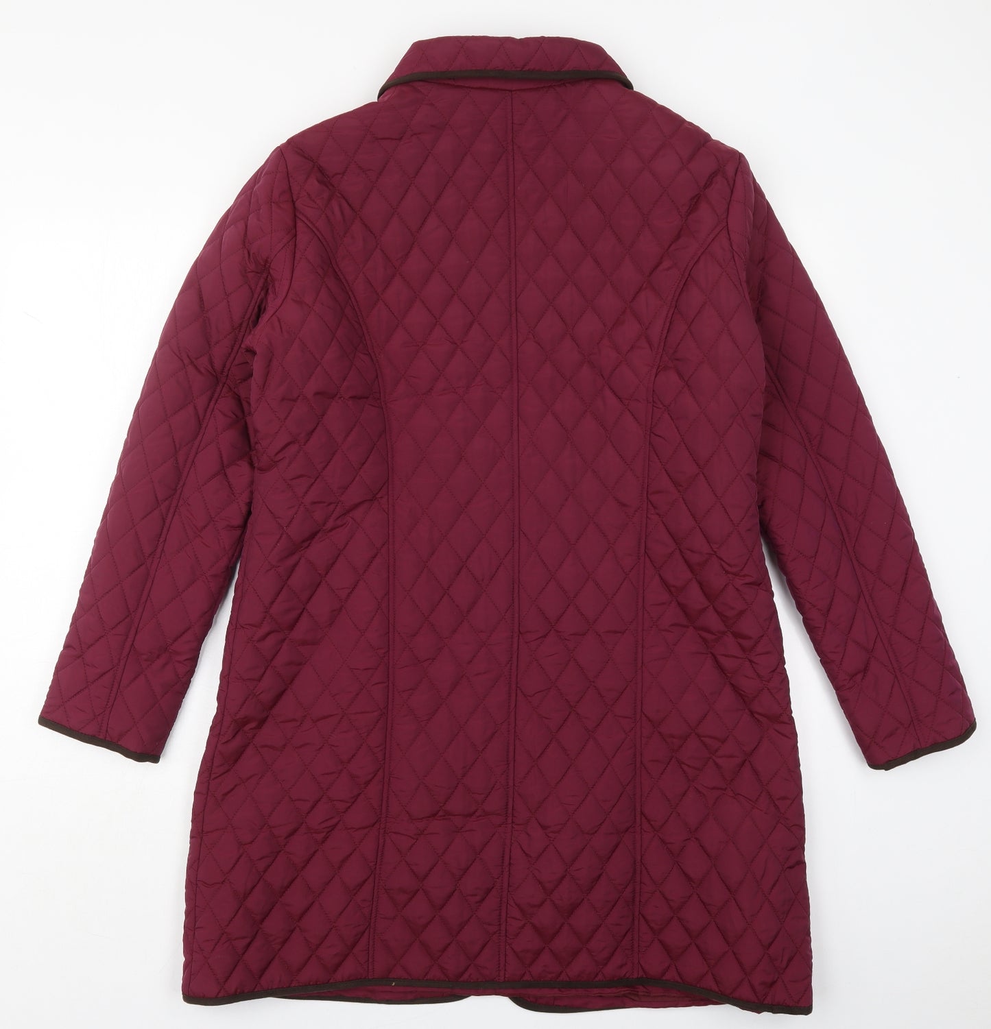 JUlipa Womens Purple   Quilted Coat Size 16  Zip