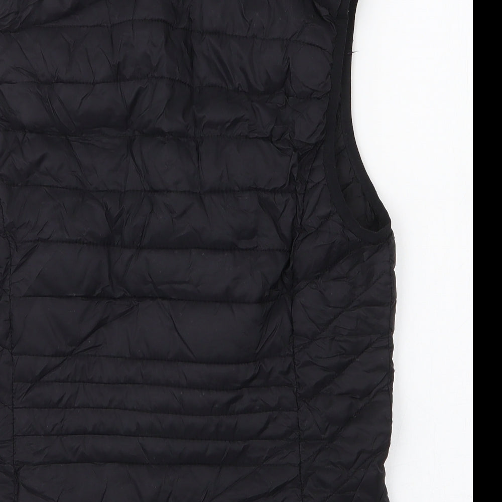 Primark Womens Black   Gilet Jacket Size XS  Zip