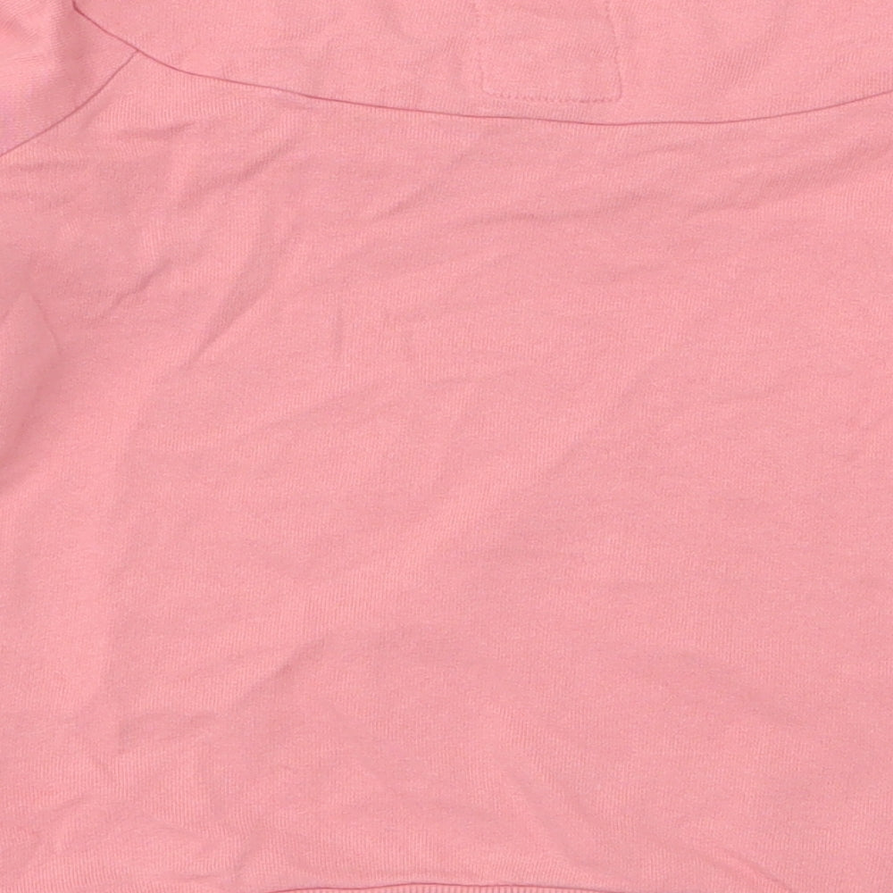 TU Girls Pink Floral Cotton Pullover Sweatshirt Size 4-5 Years  Pullover