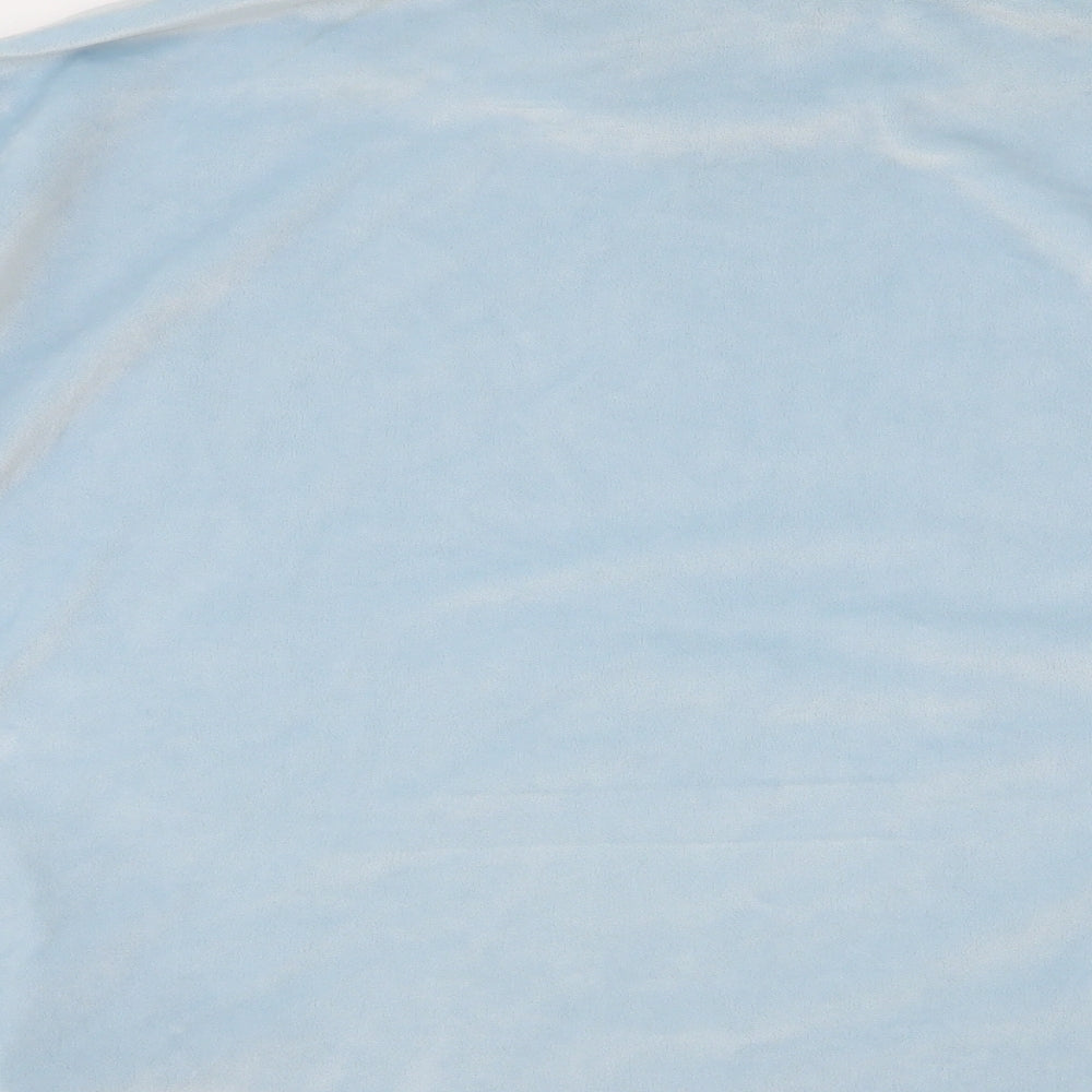 TU Womens Blue  Polyester Pullover Sweatshirt Size 16  Pullover