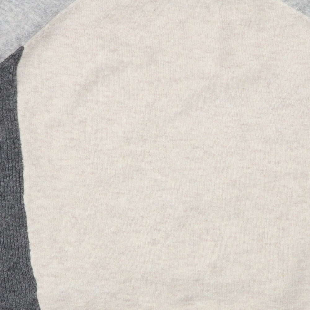 Marks and Spencer Womens Multicoloured Round Neck  Acrylic Pullover Jumper Size M