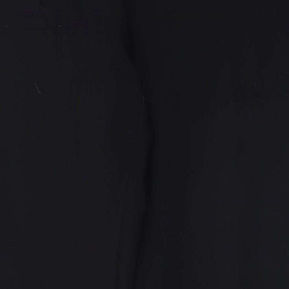 Atmosphere Womens Black  Polyester Trousers  Size 16 L32 in Regular Hook & Eye
