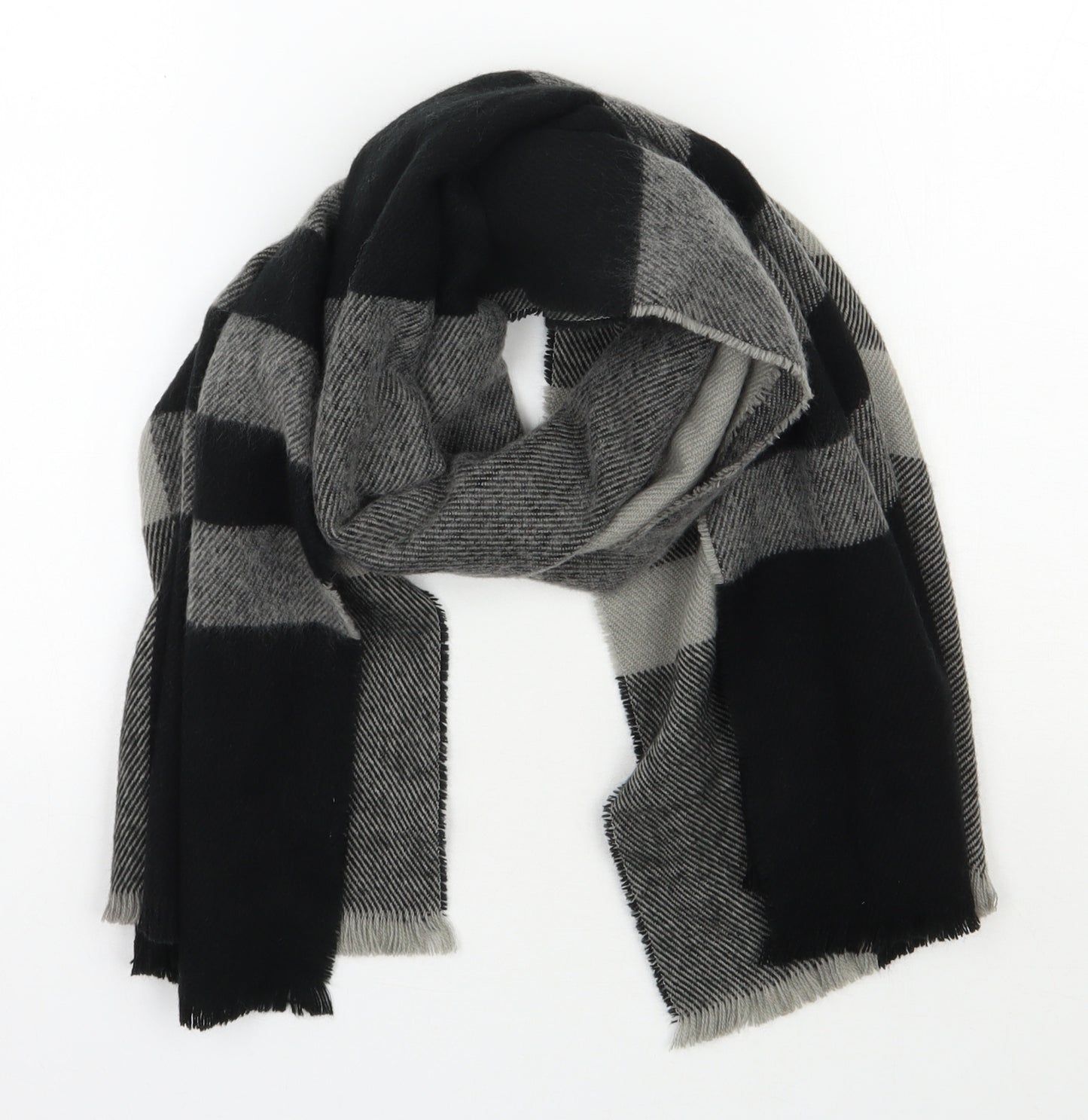 Primark Unisex Black  Acrylic  Scarf