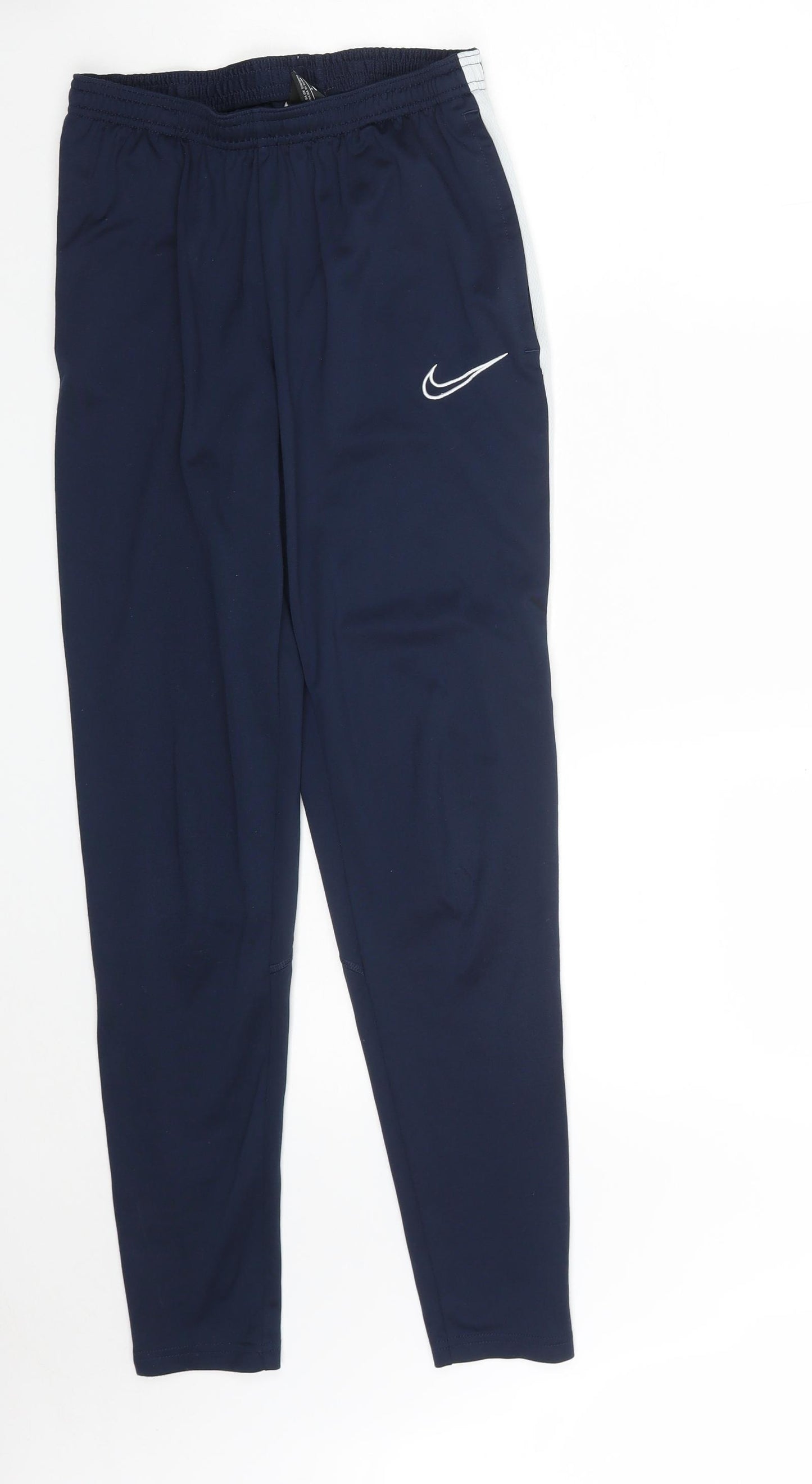 Nike Mens Blue  100% Polyester Compression Leggings Size S L28 in Athletic