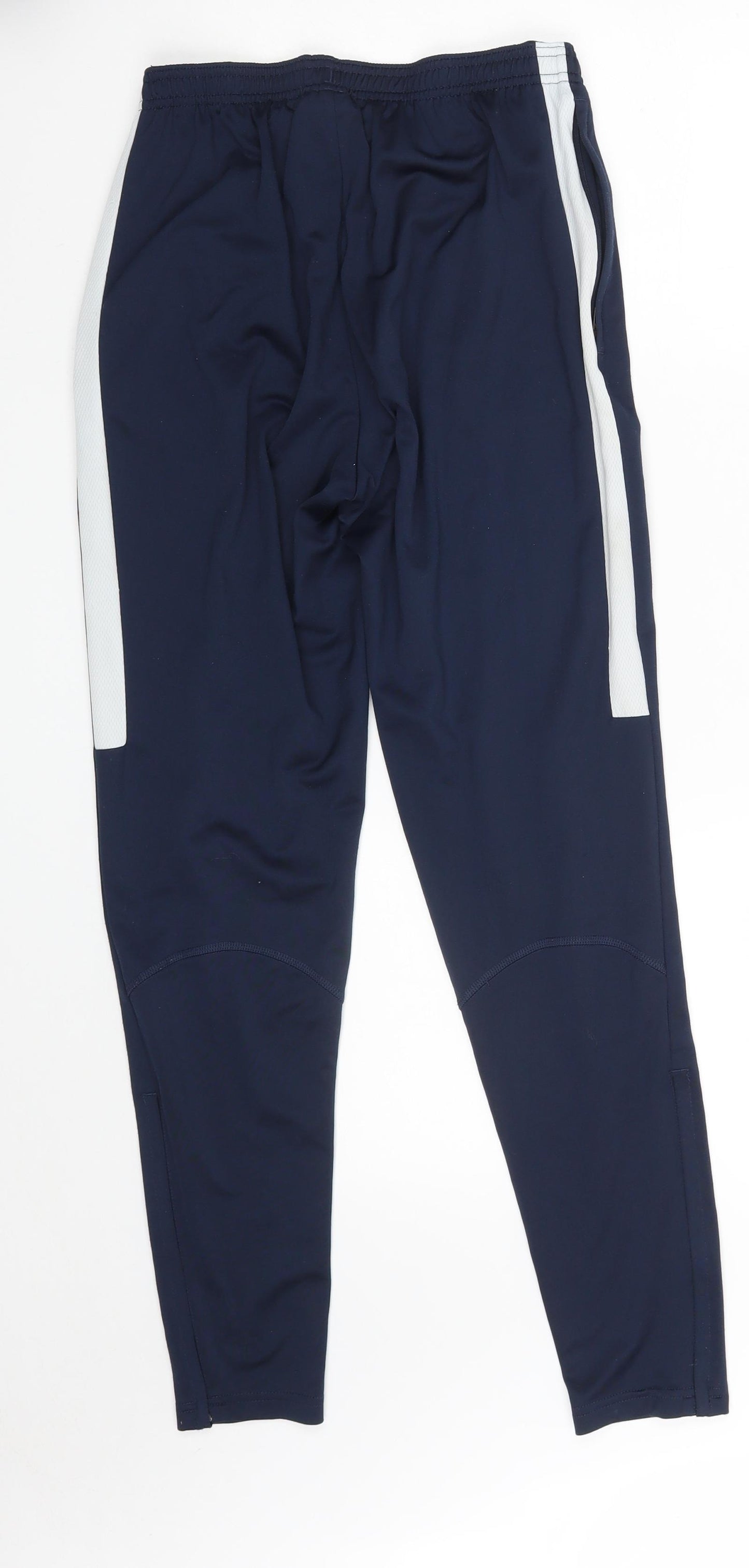 Nike Mens Blue  100% Polyester Compression Leggings Size S L28 in Athletic