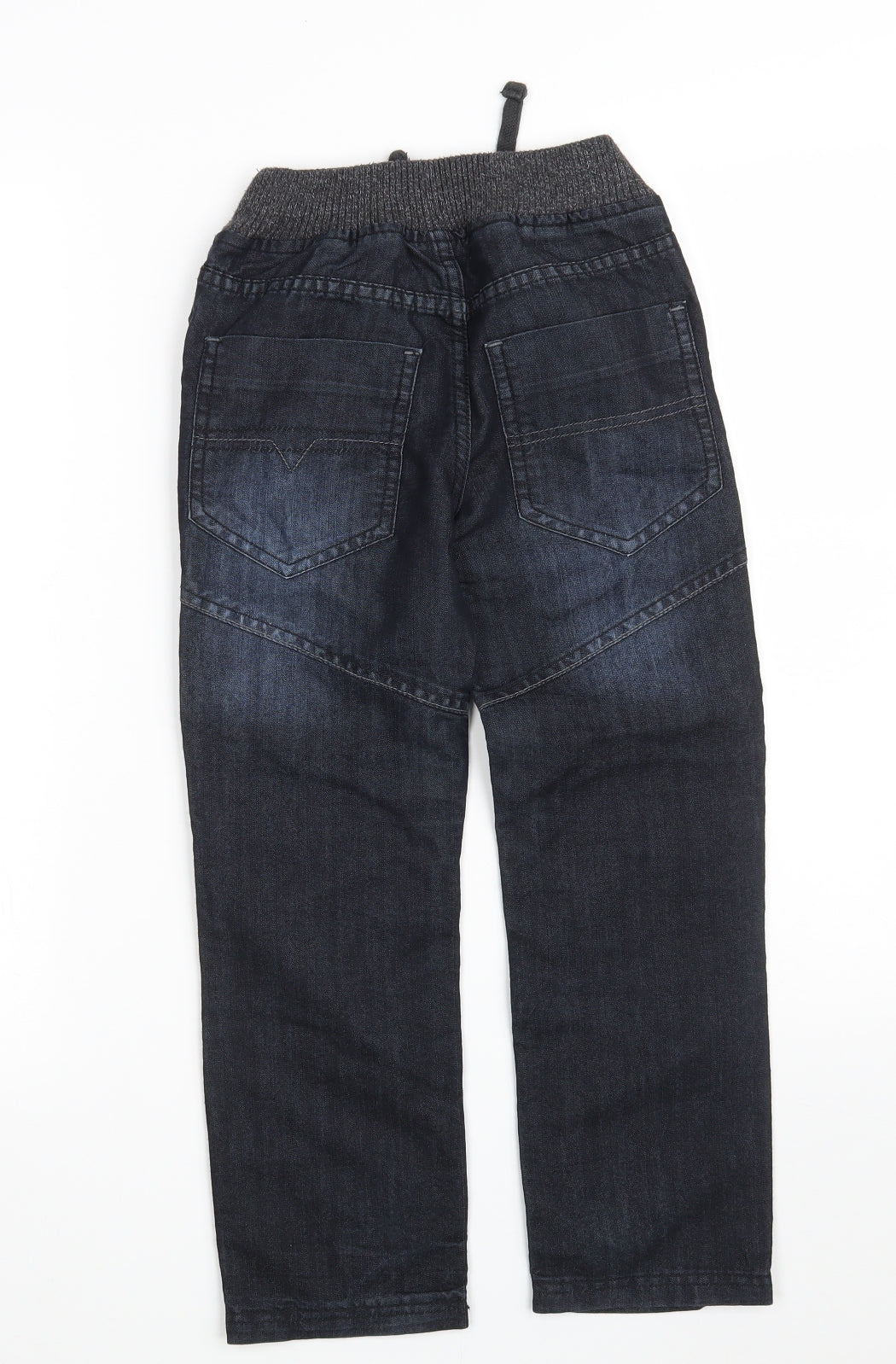 Dunnes Stores Boys Blue  Cotton Straight Jeans Size 8 Years  Regular