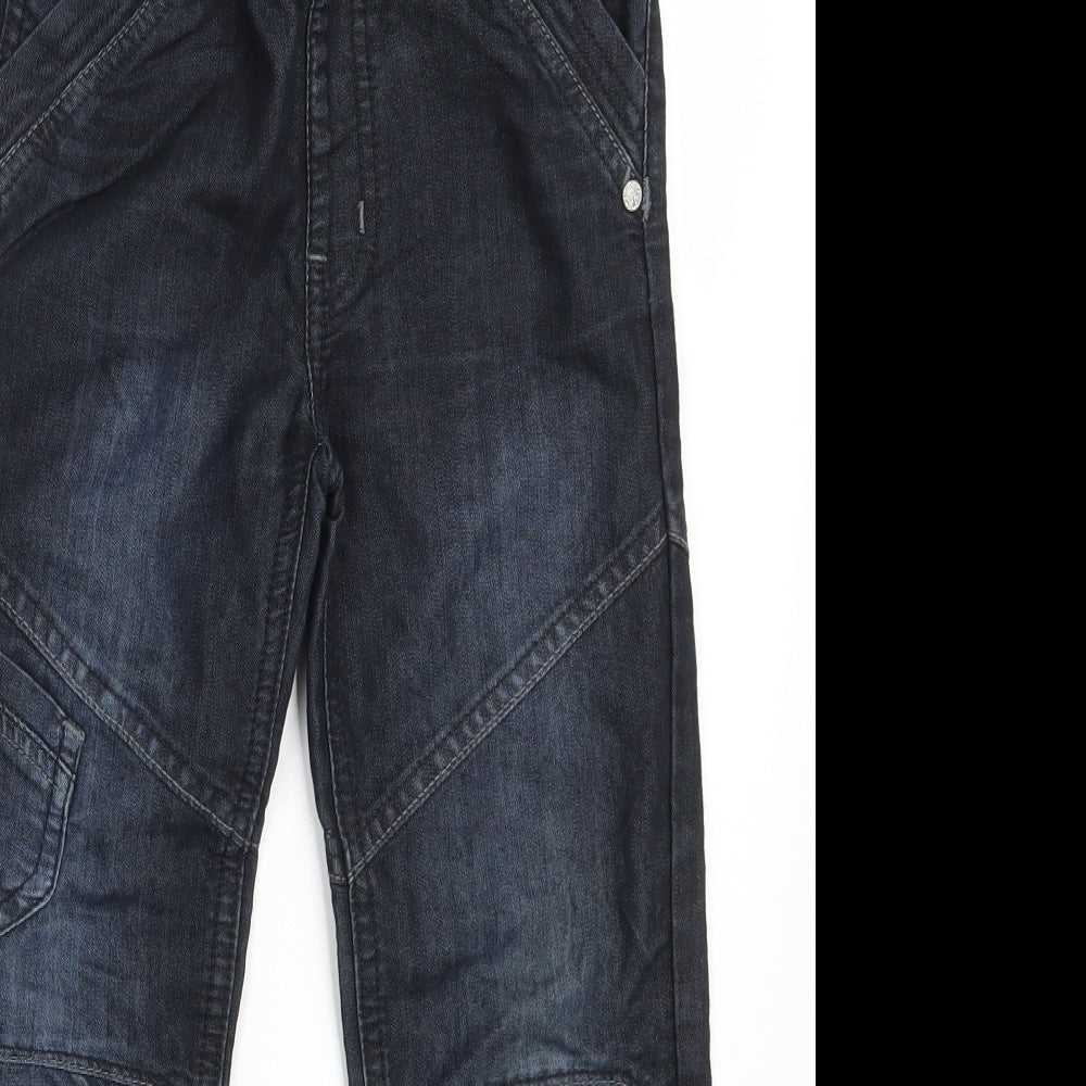 Dunnes Stores Boys Blue  Cotton Straight Jeans Size 8 Years  Regular