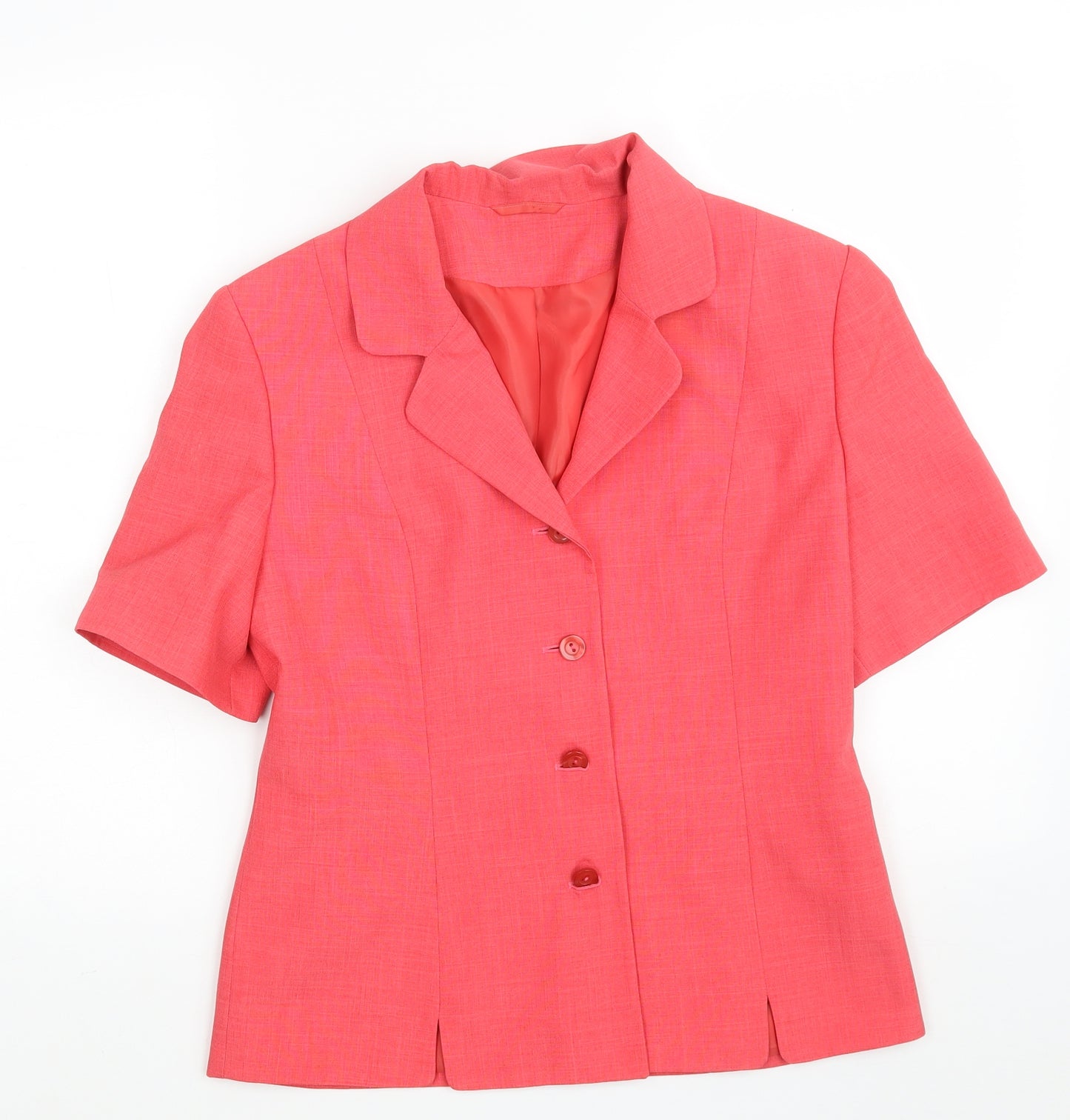 St Bernard Womens Pink   Jacket Blazer Size 10  Button