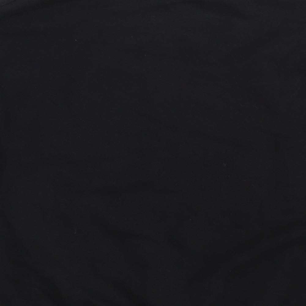 New Look Womens Black  Cotton Pullover Sweatshirt Size S   - Christmas