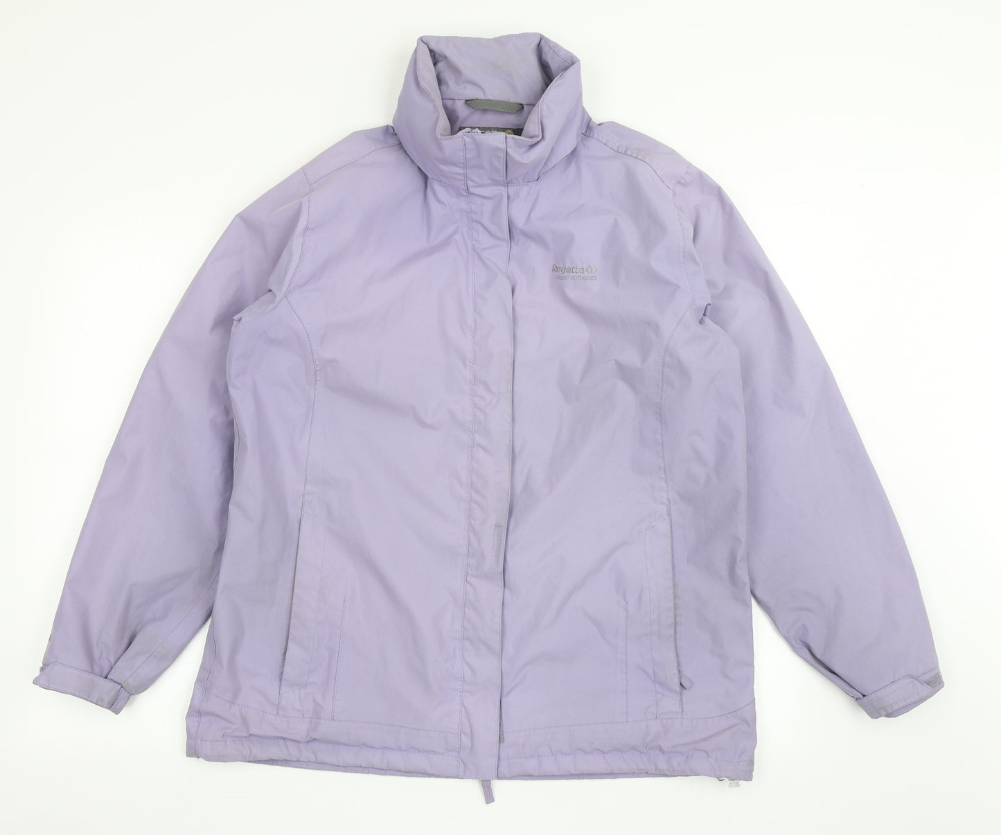 Regatta Womens Purple   Anorak Blazer Size 16  Zip