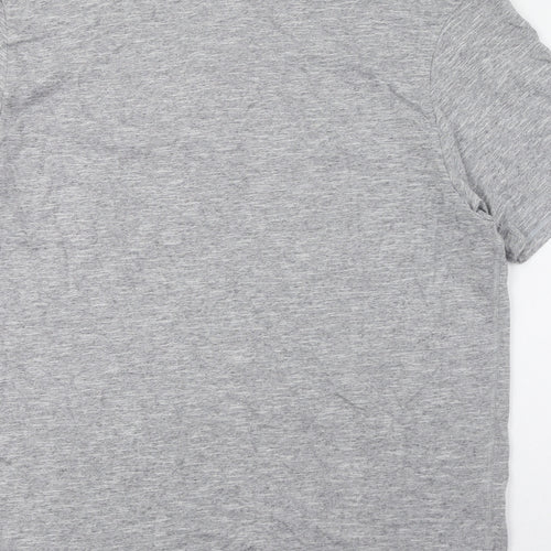 Matalan Mens Grey  Cotton  T-Shirt Size XL Round Neck  - Loungewear