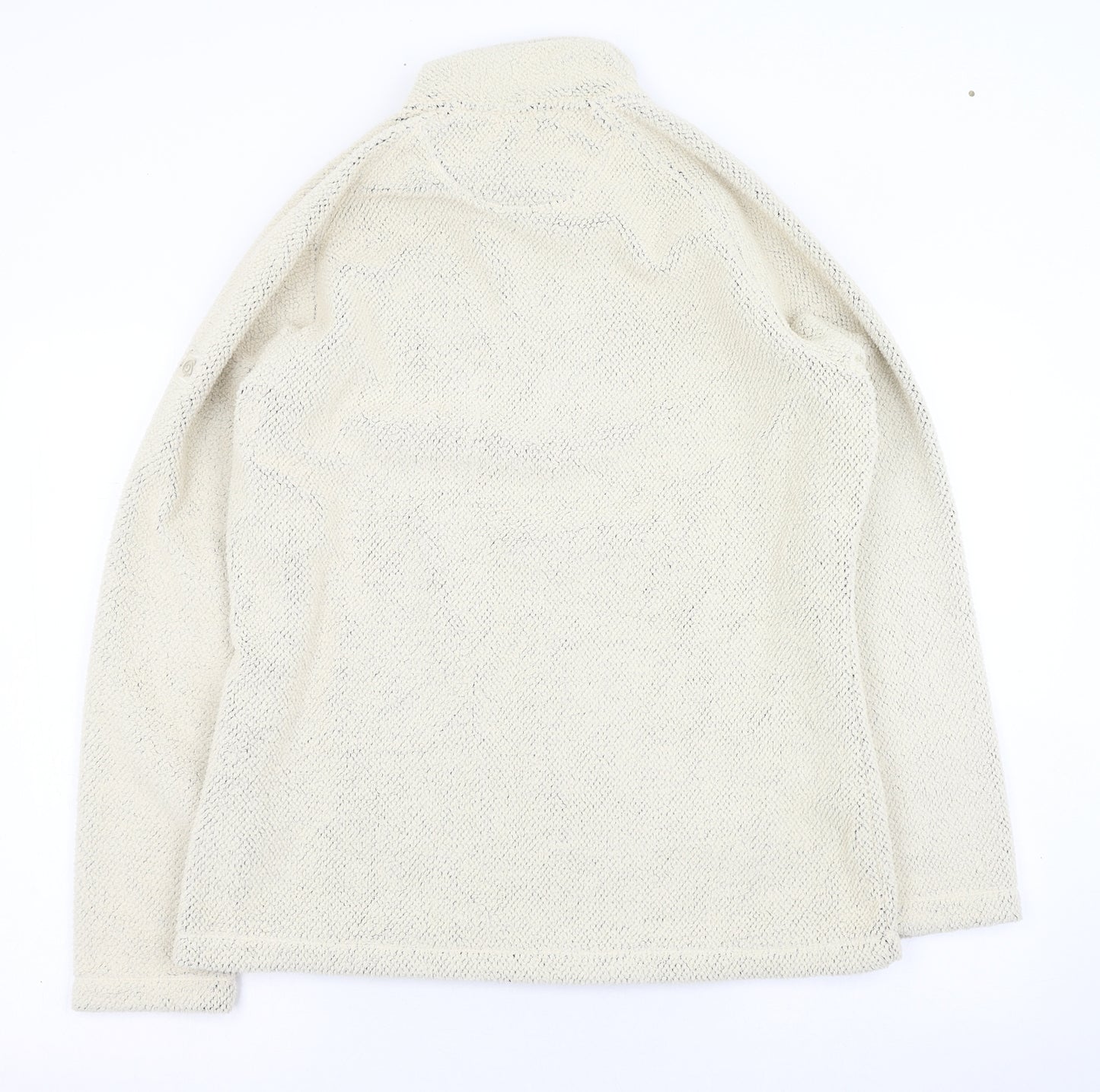 Craghoppers Womens Ivory  Polyester Pullover Sweatshirt Size 16  Zip