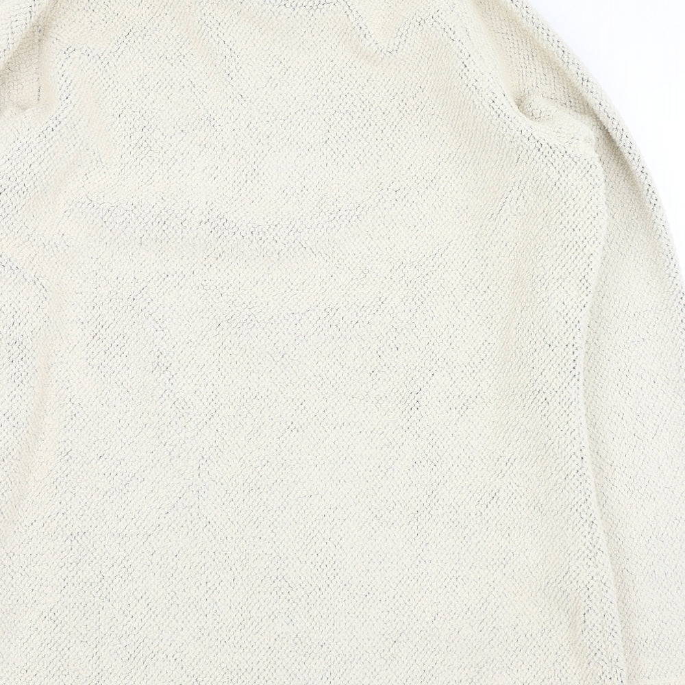 Craghoppers Womens Ivory  Polyester Pullover Sweatshirt Size 16  Zip