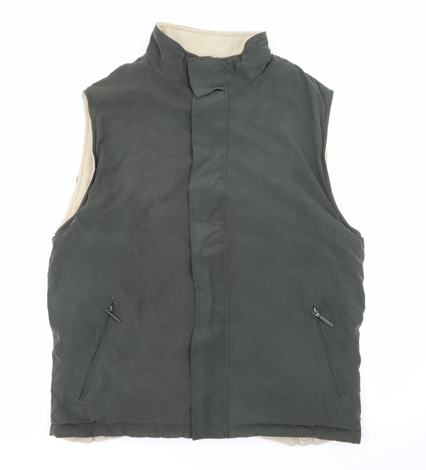 Hoggs of Fife Mens Green   Gilet Jacket Size XL  Zip
