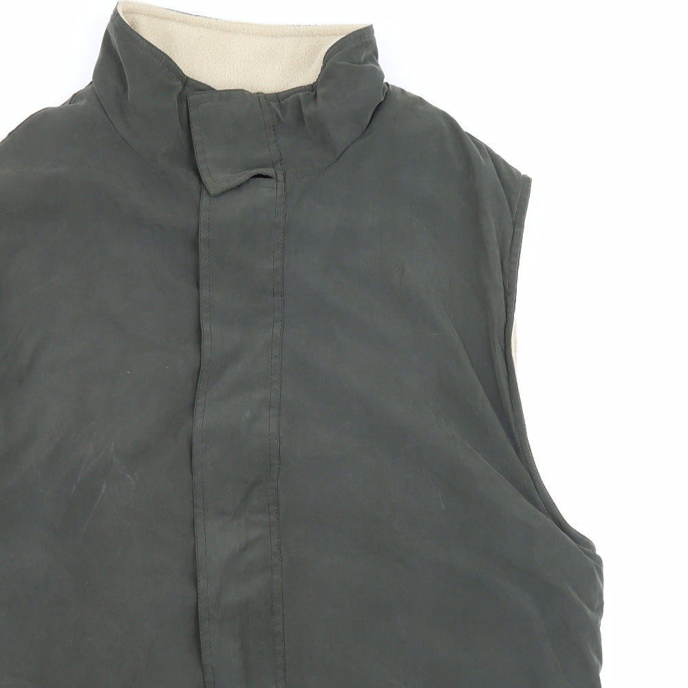 Hoggs of Fife Mens Green   Gilet Jacket Size XL  Zip