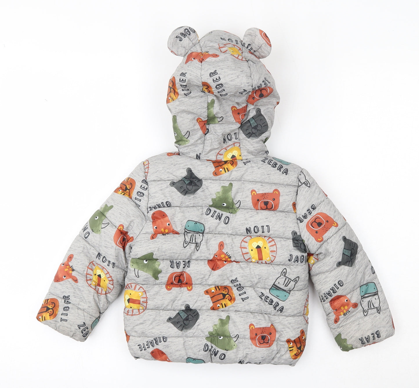 F&F  Multicoloured Geometric  Jacket  Size 18-24 Months   Zip