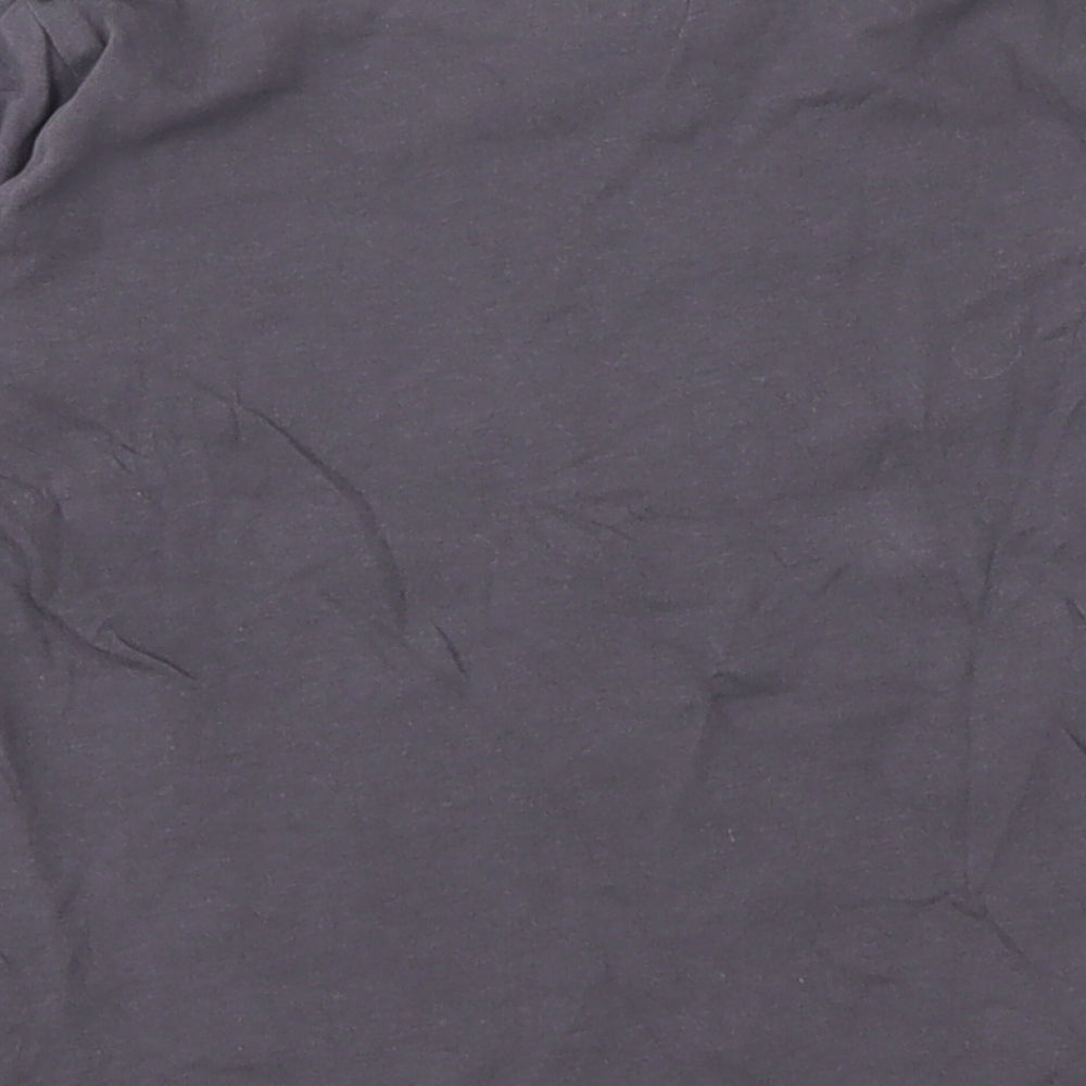 Urban Rascals  Boys Grey  100% Cotton Basic T-Shirt Size 18-24 Months Round Neck