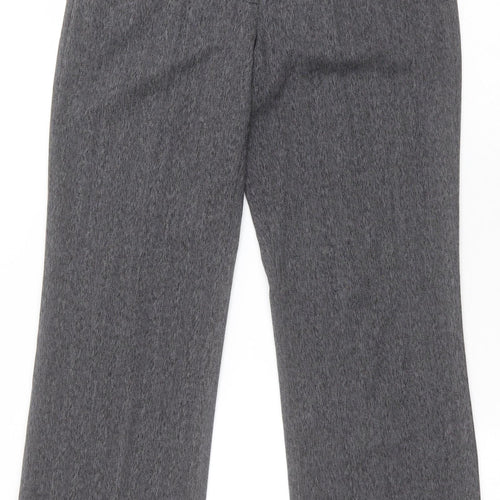Lakeland Womens Grey  Polyester Dress Pants Trousers Size 10 L29 in Regular Zip