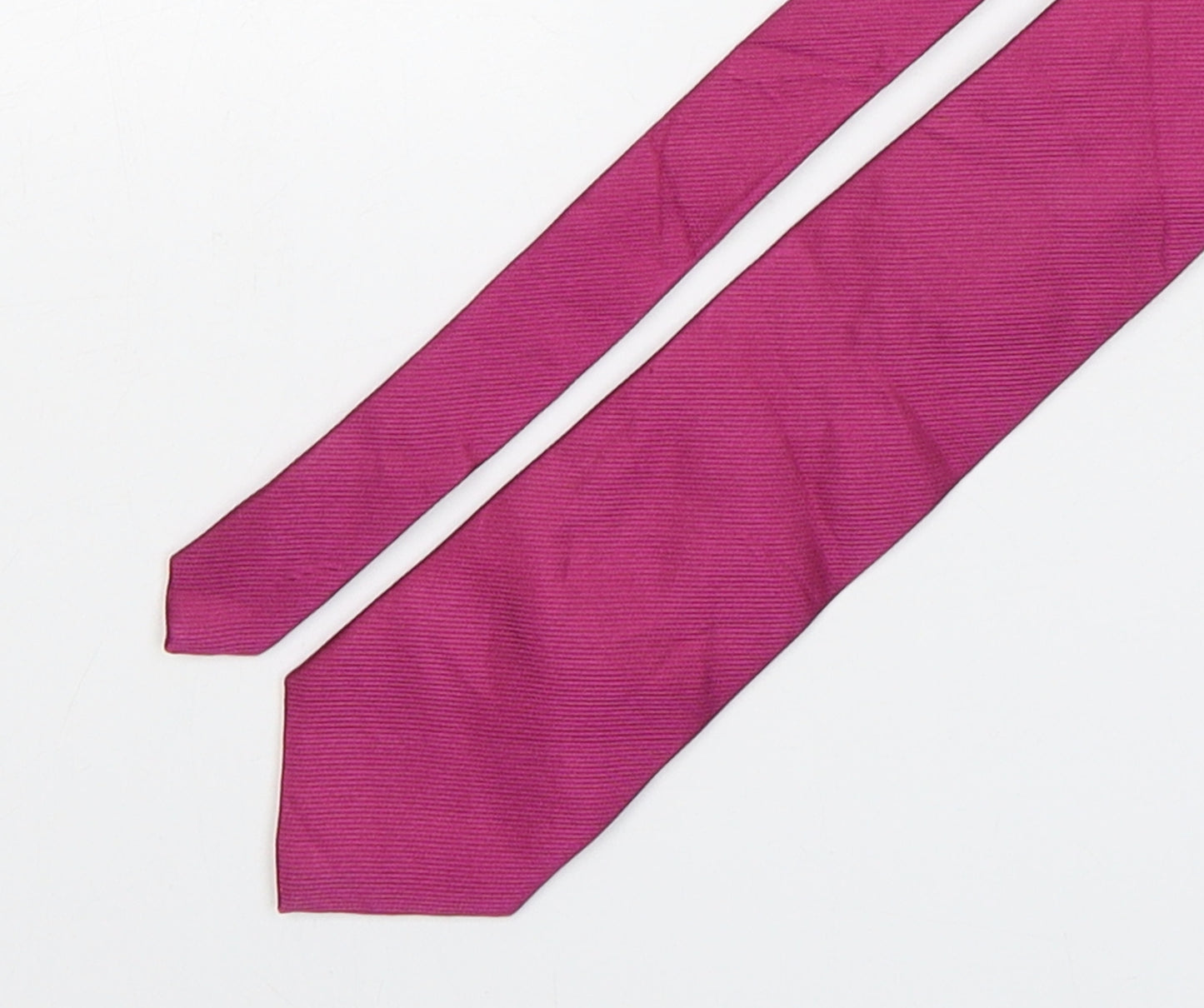 Thomas Nash  Mens Purple  Silk Pointed Tie One Size