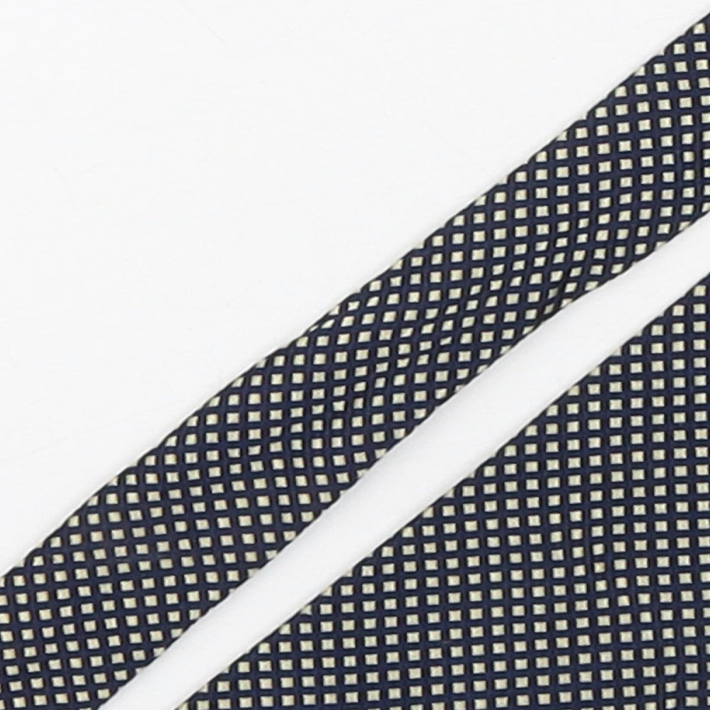 Jonelle  Mens Multicoloured Plaids & Checks Silk Pointed Tie One Size