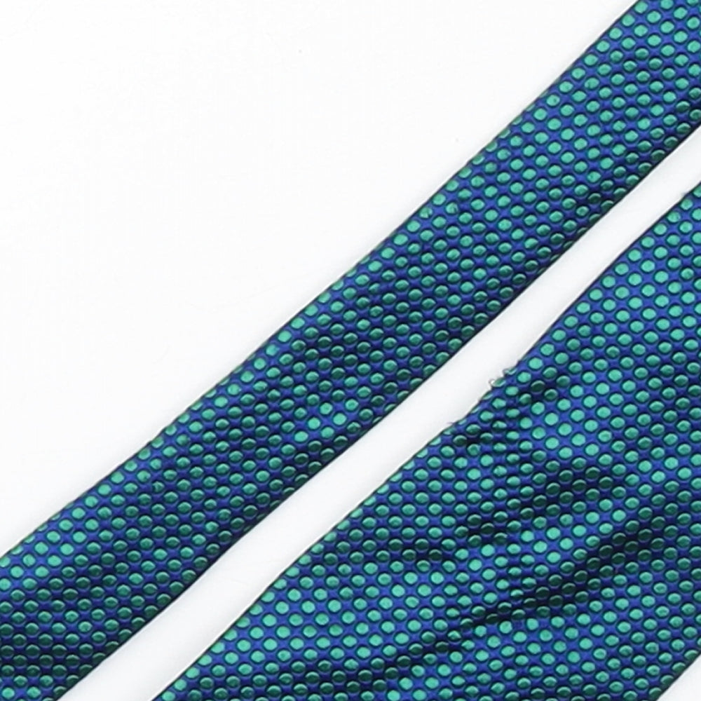 Charles Tyrwhitt Mens Multicoloured Polka Dot Silk Pointed Tie One Size