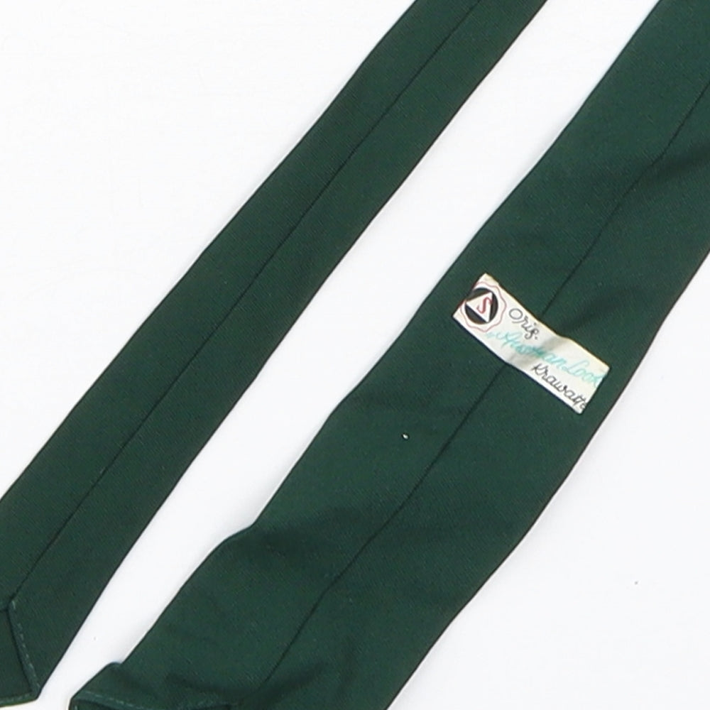 austrianlook Mens Green  Polyester Pointed Tie One Size - Deer