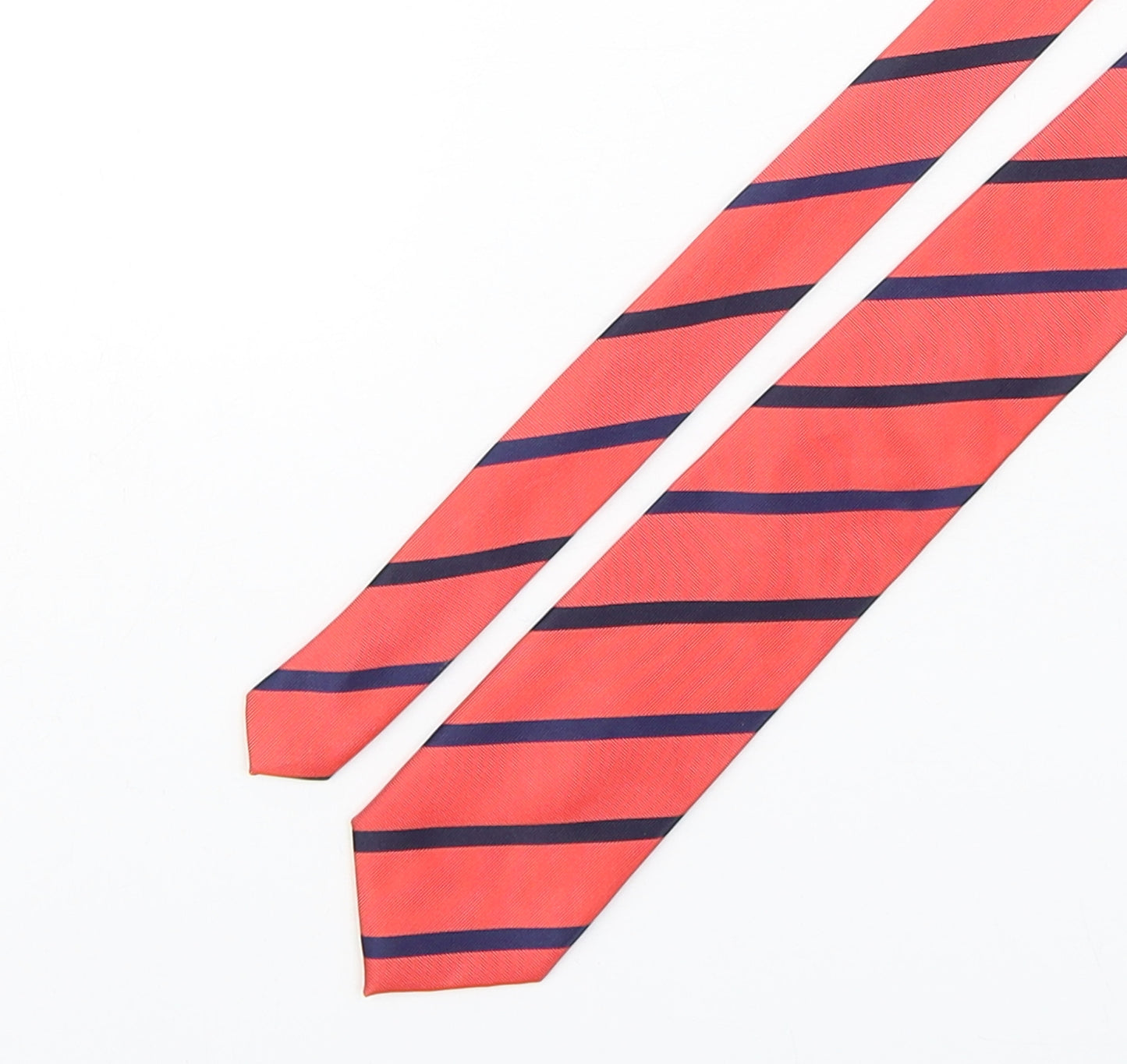 Bandi Vamos Mens Multicoloured Striped Polyester Pointed Tie One Size