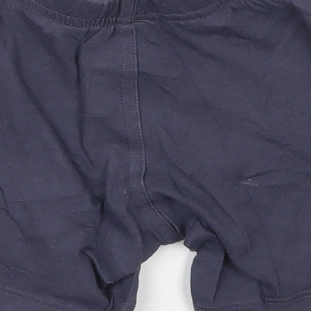 adidas Boys Blue  Cotton Sweatpants Trousers Size 12-18 Months  Drawstring