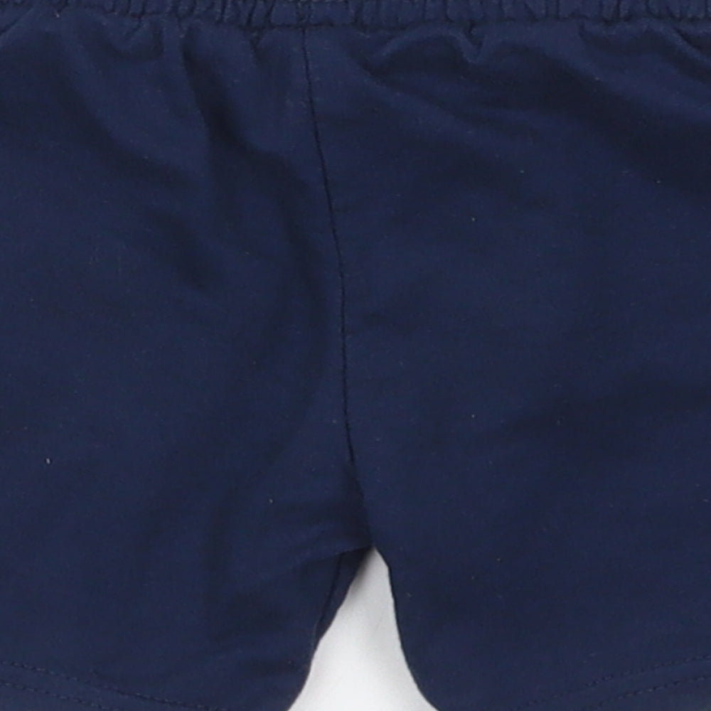 Dunnes Boys Blue  Cotton Sweatpants Trousers Size 12-18 Months  Drawstring - Sweat Shorts