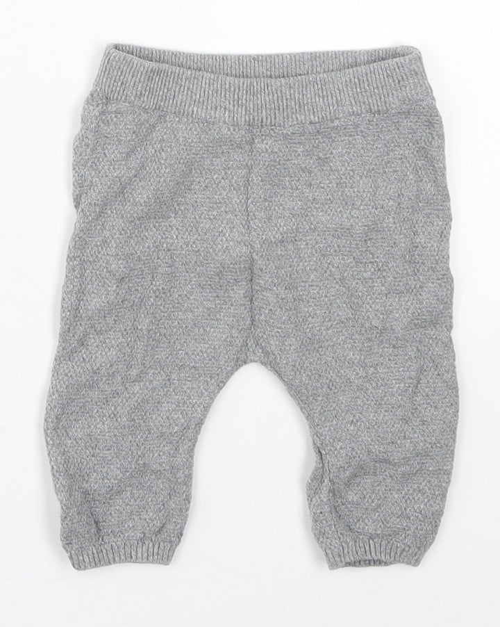 George Baby Grey  Cotton Sweatpants Trousers Size 6-9 Months