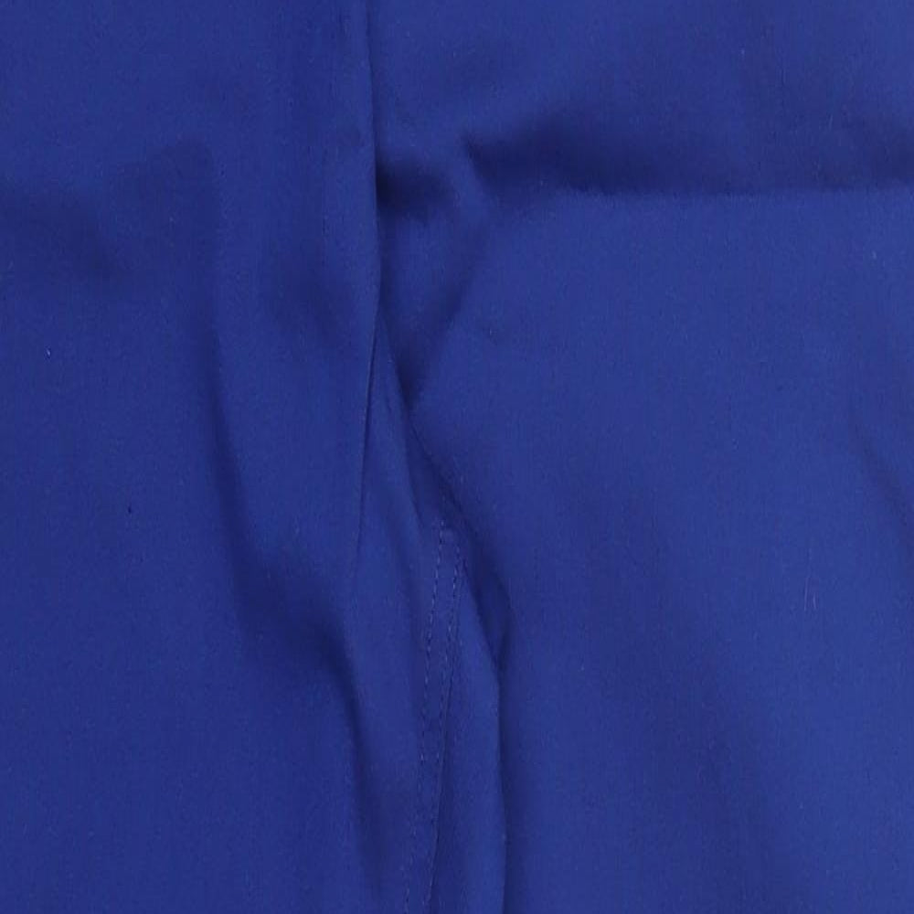 Marks and Spencer Womens Blue  Cotton Jegging Jeans Size 16 L27 in Regular
