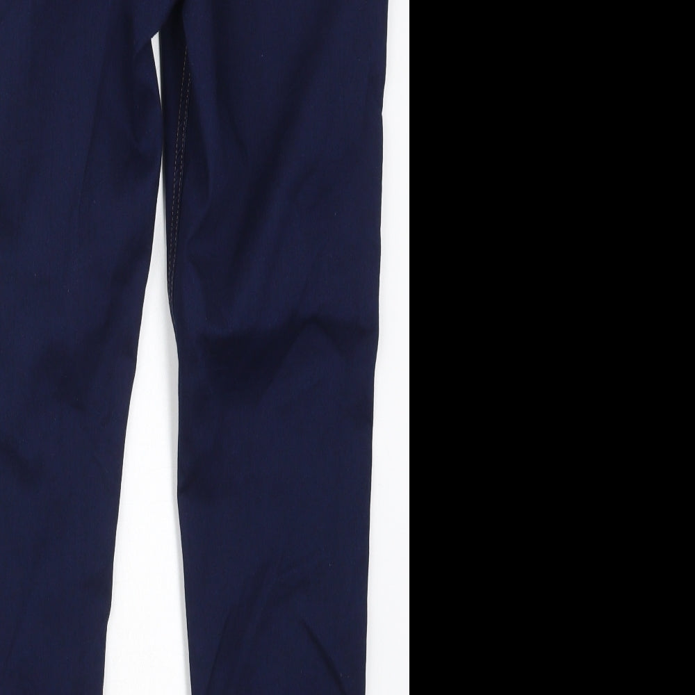Marks and Spencer Womens Blue  Cotton Jegging Jeans Size 16 L28 in Regular