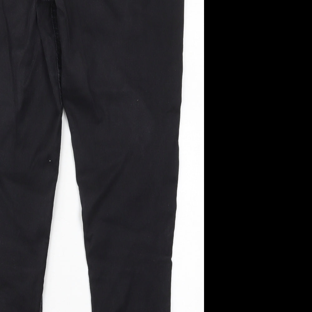 F&F Womens Black  Cotton Jegging Jeans Size 16 L30 in Regular