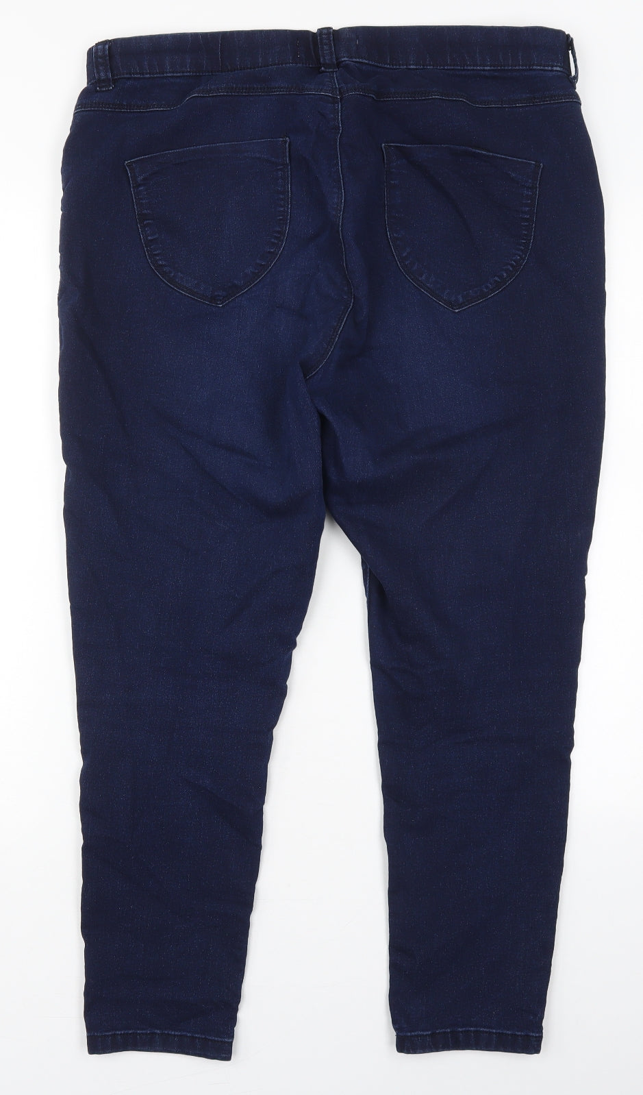 Dorothy Perkins Womens Blue  Cotton Jegging Jeans Size 16 L27 in Regular
