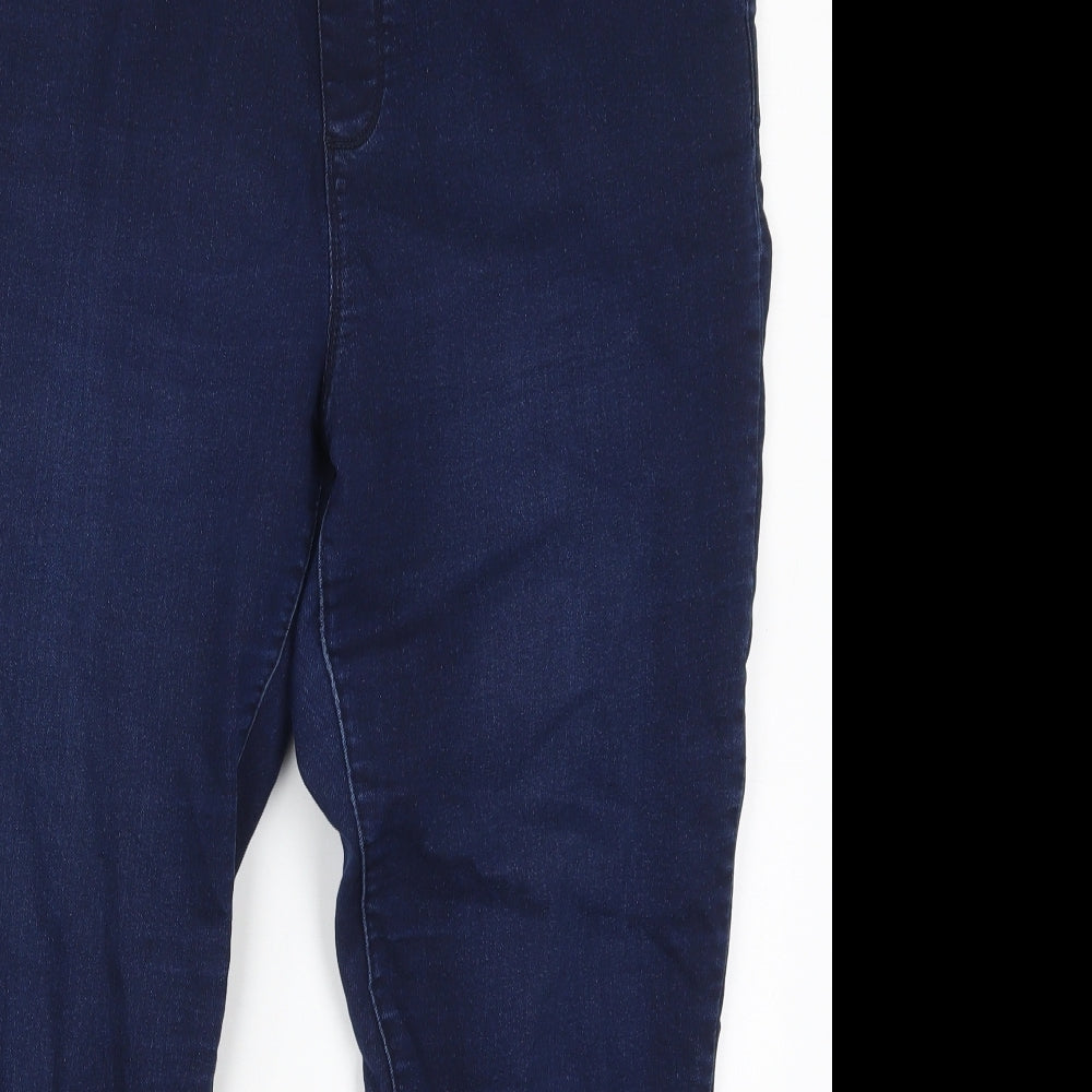 Dorothy Perkins Womens Blue  Cotton Jegging Jeans Size 16 L27 in Regular