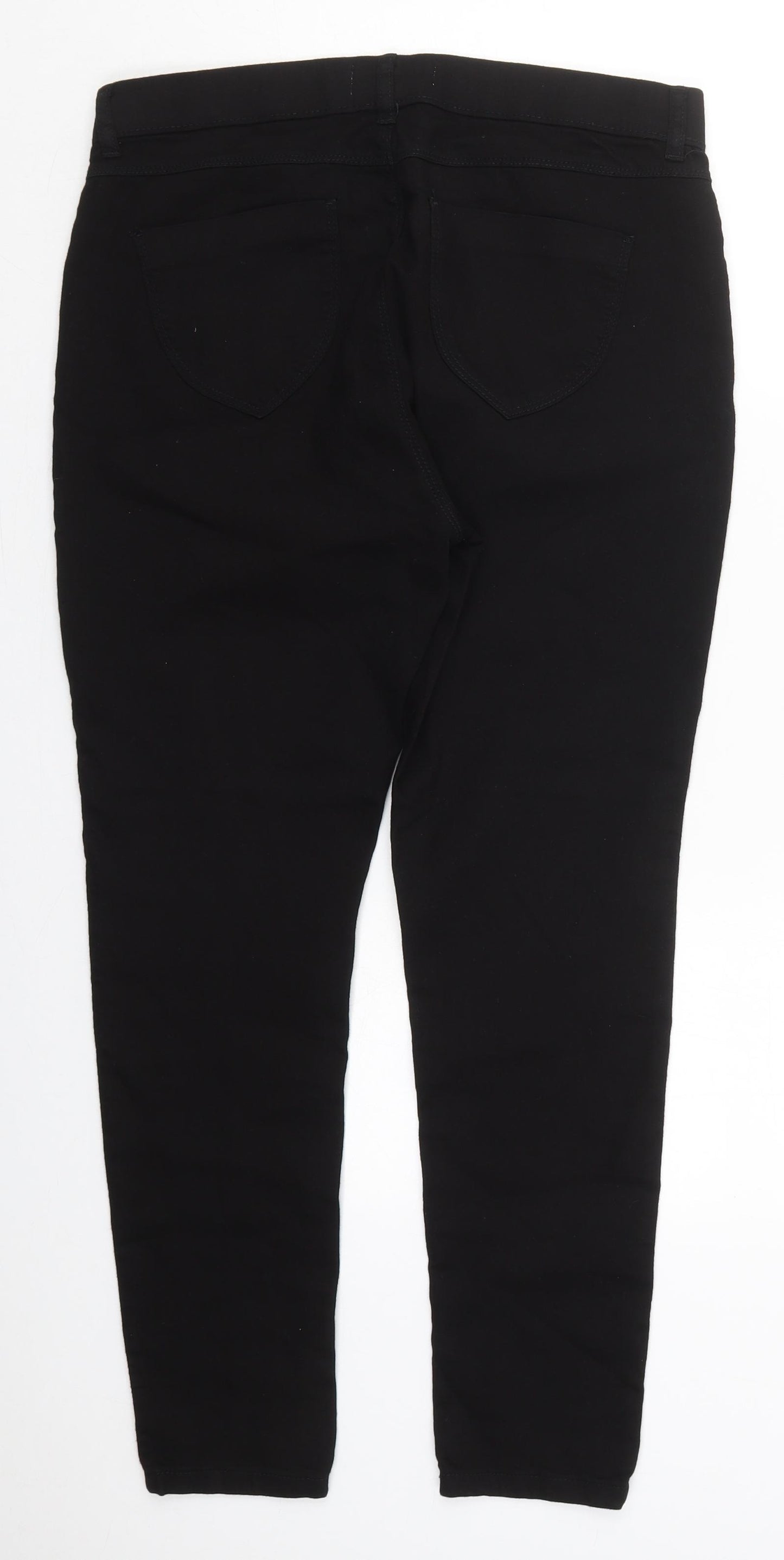 Dorothy Perkins Womens Black  Cotton Jegging Jeans Size 14 L27 in Regular