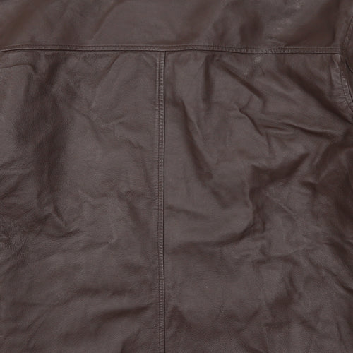 1860 Menswear Mens Brown   Jacket  Size L  Zip