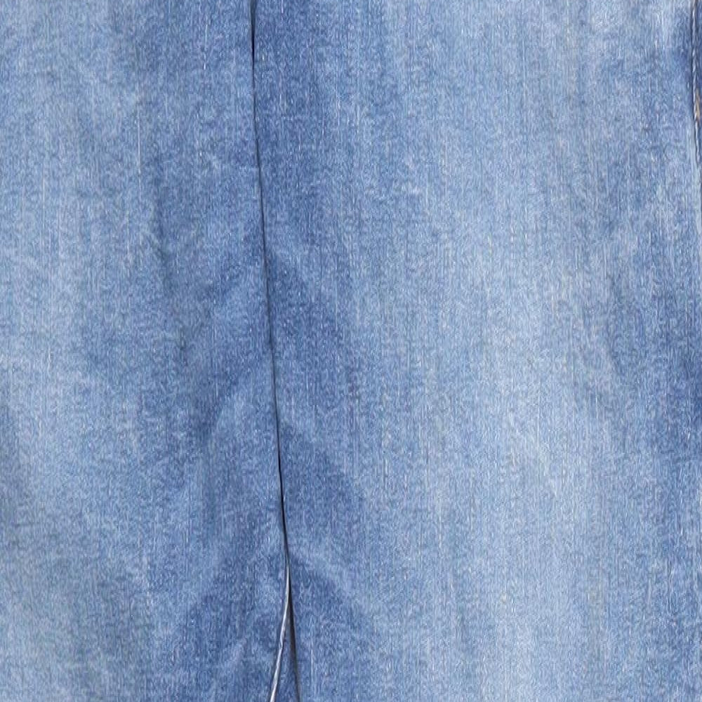 G-Star Mens Blue  Cotton Skinny Jeans Size 27 L28 in Regular Button